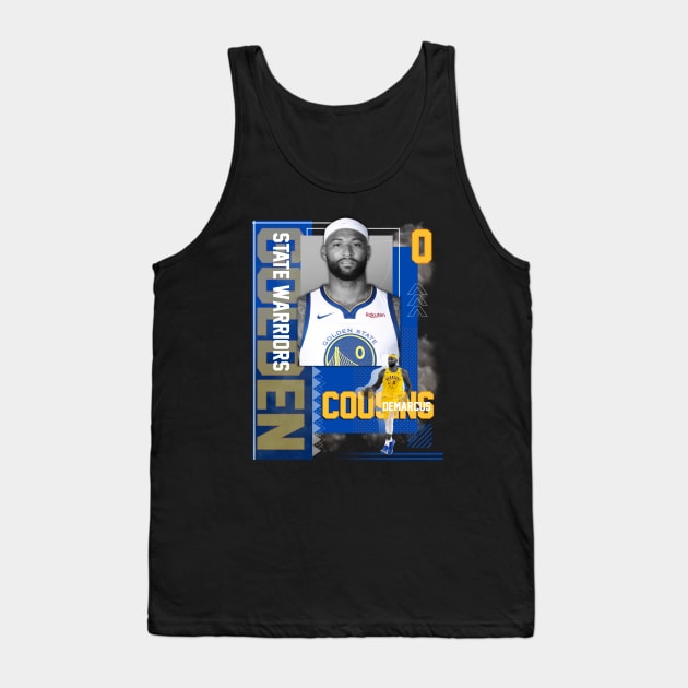 Golden State Warriors DeMarcus Cousins 0 Tank Top by today.i.am.sad